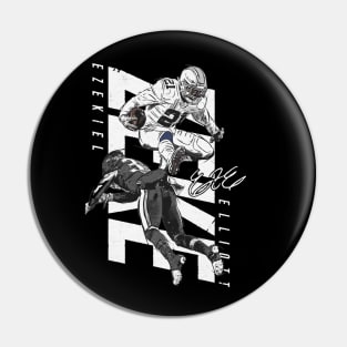 Ezekiel Elliott Dallas Hurdle Pin