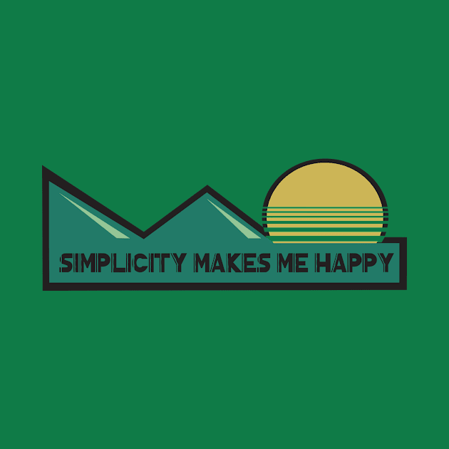 Simplicity makes me happy by mypointink