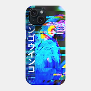 Macaw Glitch Art Phone Case