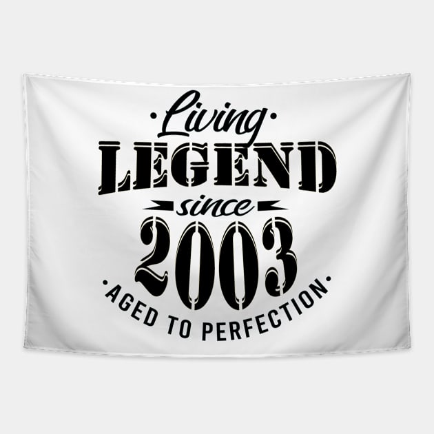 Living legend since 2003 Tapestry by HBfunshirts