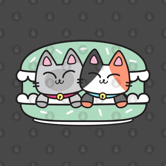 Macaron Cats! by plattercats