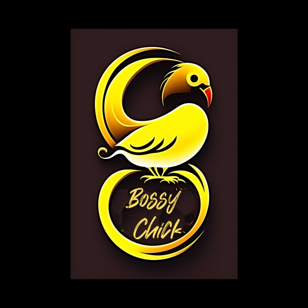 Bossy Chick (logo of a female chicken) by PersianFMts