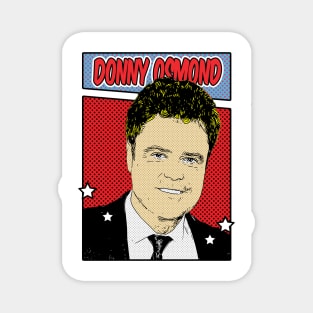 Donny Osmond 80s Pop Art Comic Style Magnet