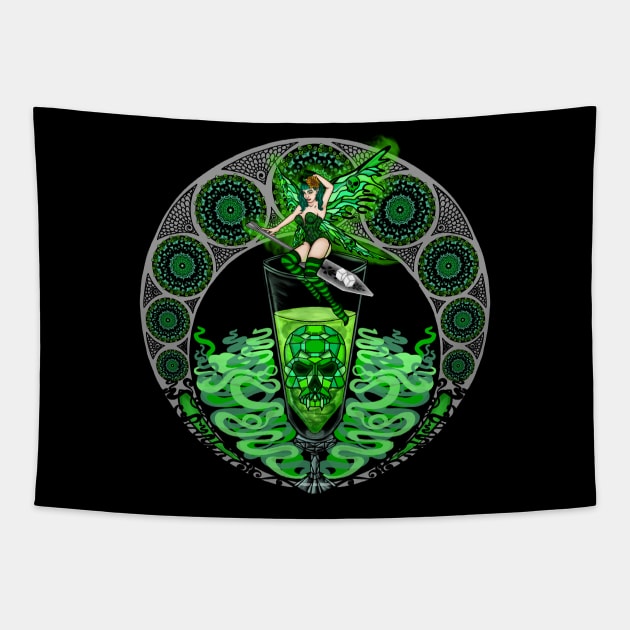 La Fee Verte Tapestry by Tori Jo