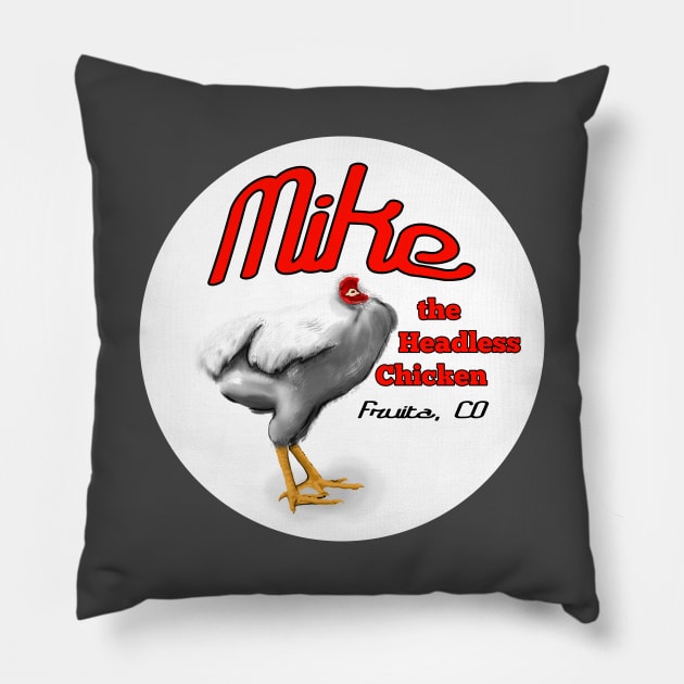 Mike, the Headless Chicken Pillow by Patsi Nahmi Designs