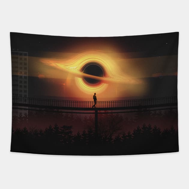 Black Hole | Space aesthetic Tapestry by DenielHast