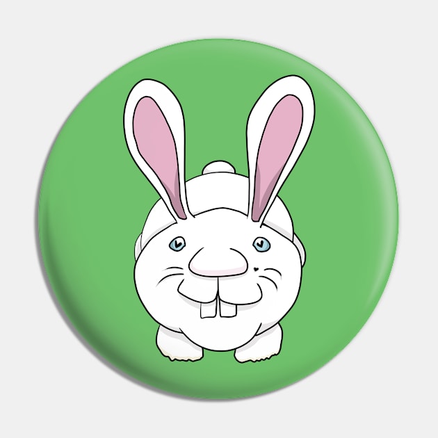 Cute Rabbit Pin by HugSomeNettles