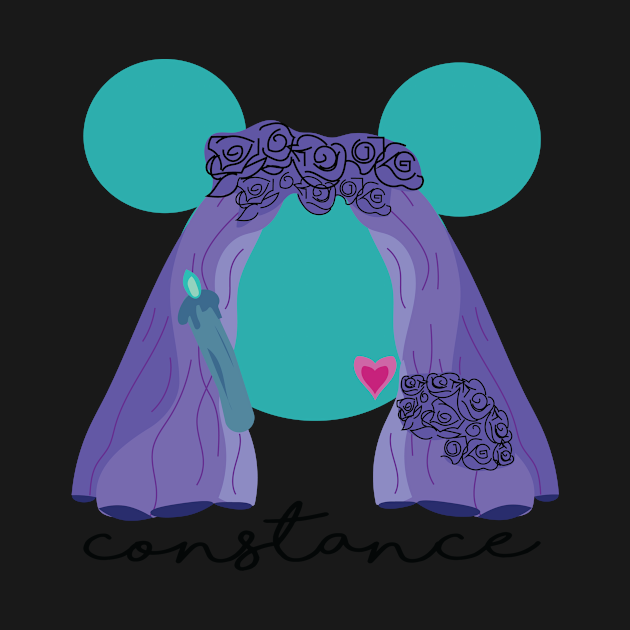 Constance Hatchaway The Ghostly Bride Haunted Mansion Long Sleeve
