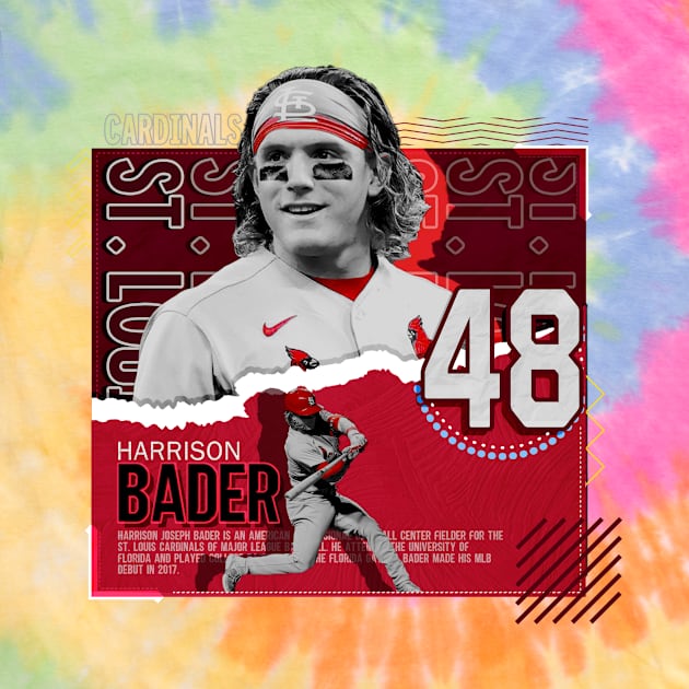 Rinkha Harrison Bader Baseball Paper Poster Yankees 4 T-Shirt