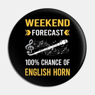 Weekend Forecast English Horn Cor Anglais Pin