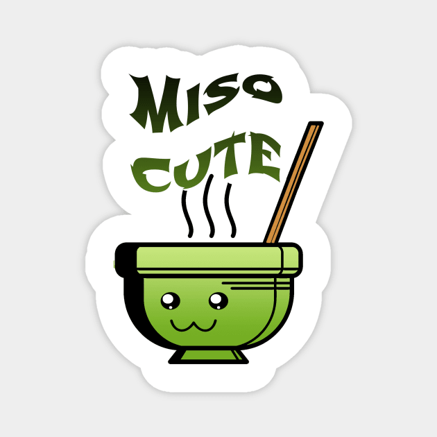 Miso sushi design Magnet by Ch4rg3r
