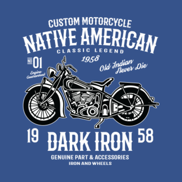 Discover Native American Dark Iron - Native Americans - T-Shirt
