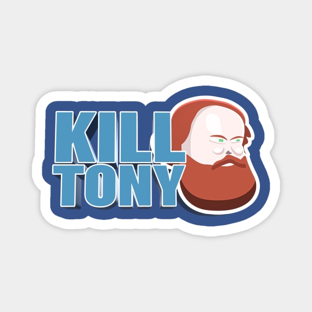 William Montgomery - Kill Tony Fan Design Magnet by Ina