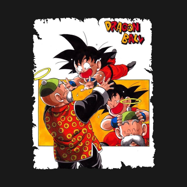 SON GOHAN GRANDFATHER MERCH VTG by Kiecx Art