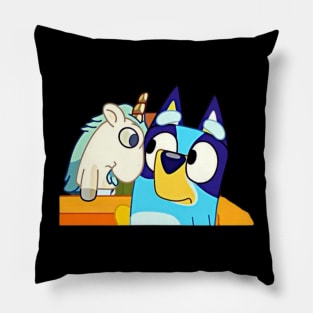 frend bluey Pillow