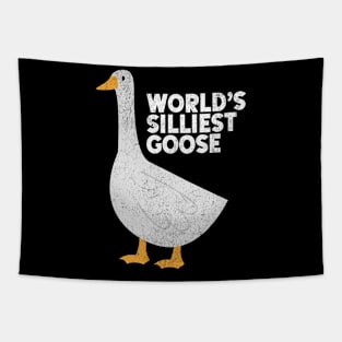 World's Silliest Goose Funny Hilarious Animal Sarcastic Sassy Tapestry