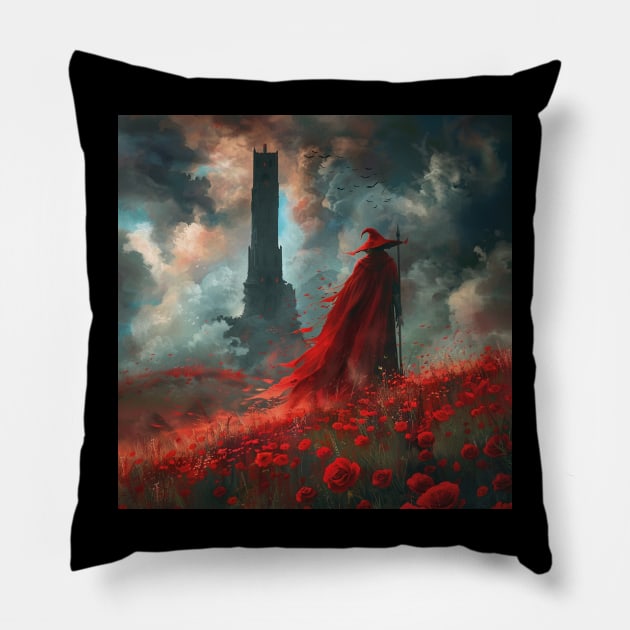 crimson king Pillow by rocknerd