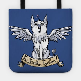 It's Finally Griffons! Tote