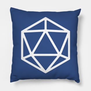 D20 Dice Dungeons and Dragons Shirt Pillow