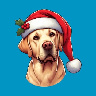 Labrador Retriever Santa Claus T-Shirt