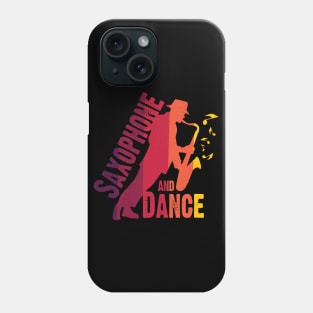 Saxophone and dance Phone Case