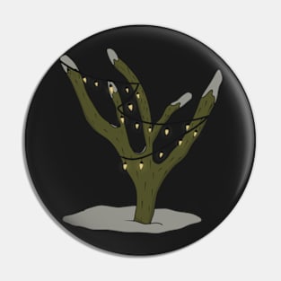 Holiday Lights Cactus Tree 2 Pin