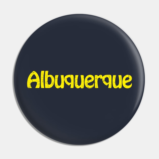 Albuquerque Pin by TheAllGoodCompany