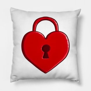 Heart on lockdown Pillow