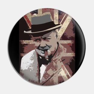 sir winston churchill Pin