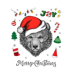 Merry Christmas Bear T-Shirt