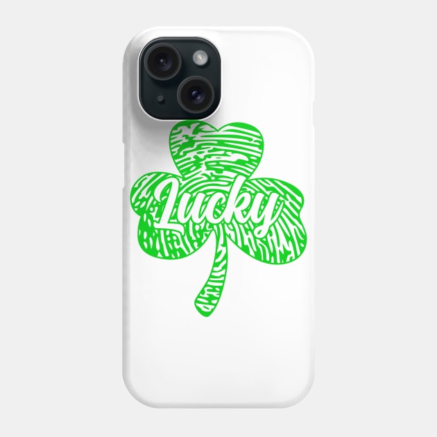 Lucky Clover St. Patrick's Day Phone Case by Scud"