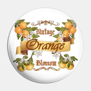 Vintage Orange blossom Pin