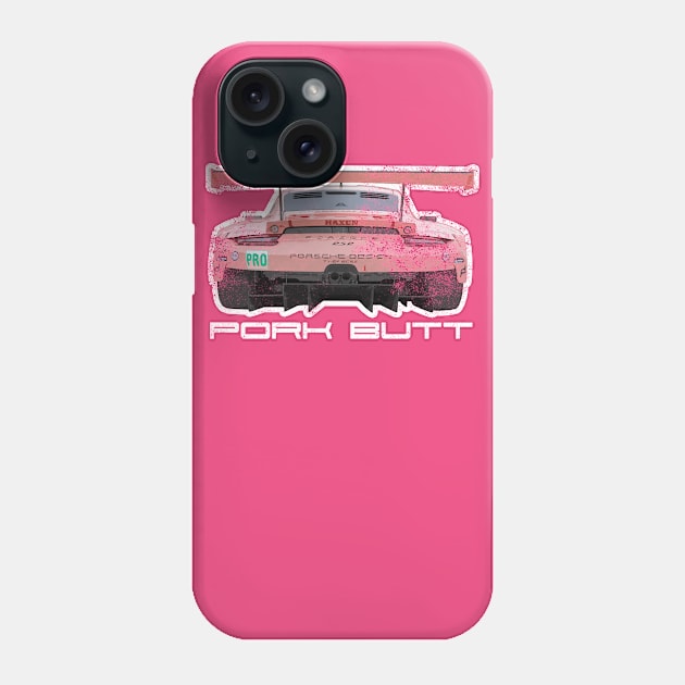 Pork Butt (distressed) Phone Case by NeuLivery