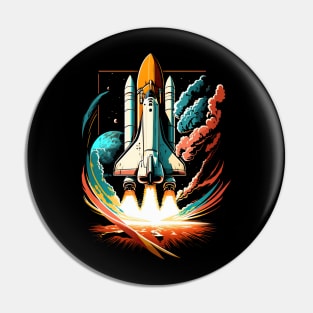 NASA Space Shuttle Launch Pin