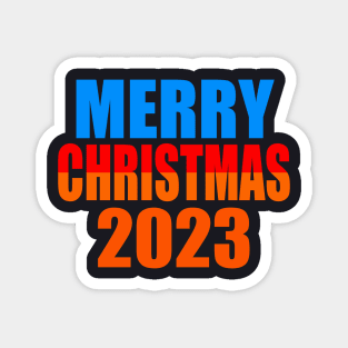 Merry Christmas 2023 Magnet