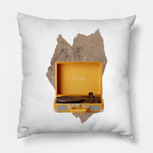 Vintage gramophone record Pillow