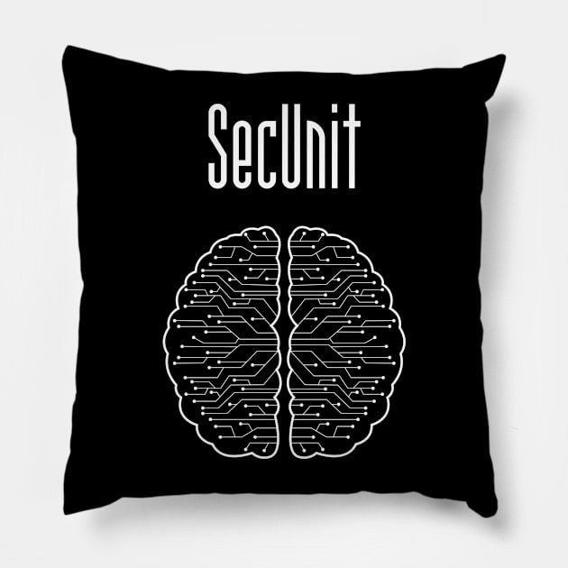 SecUnit Pillow by Oolong