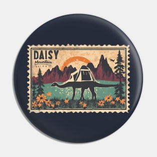 Daisy Mountain Mountaineering with Dinosaur Arizona Campsite and Trails Pin