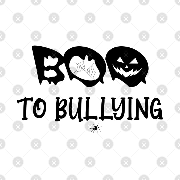 Be Kind And Boo To Bullying Halloween by chidadesign