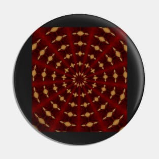 Kaleidoscope Red Pin