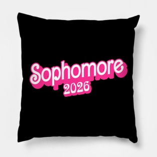 Class of 2026 Sophomore Gifts Funny Sophomore 2026 Pillow