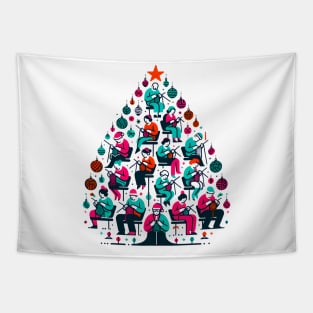 Knit Christmas Tapestry
