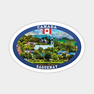 Saguenay Canada Travel Magnet