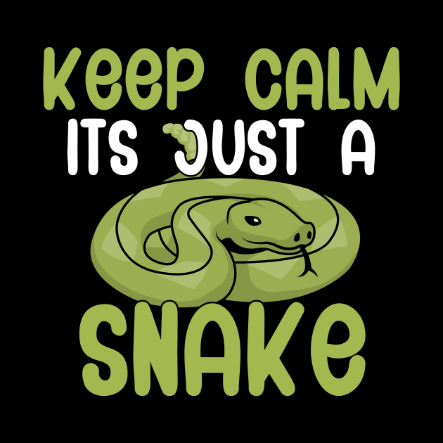 Keep calm its just a snake by maxcode