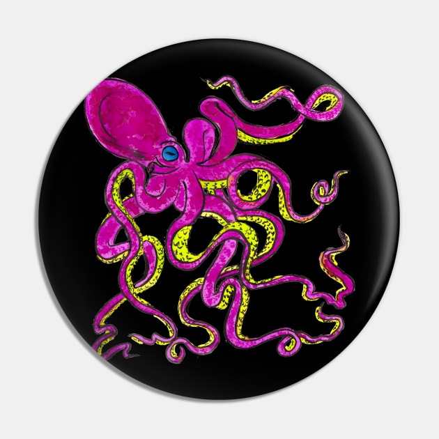 octopus Pin by Bertoni_Lee