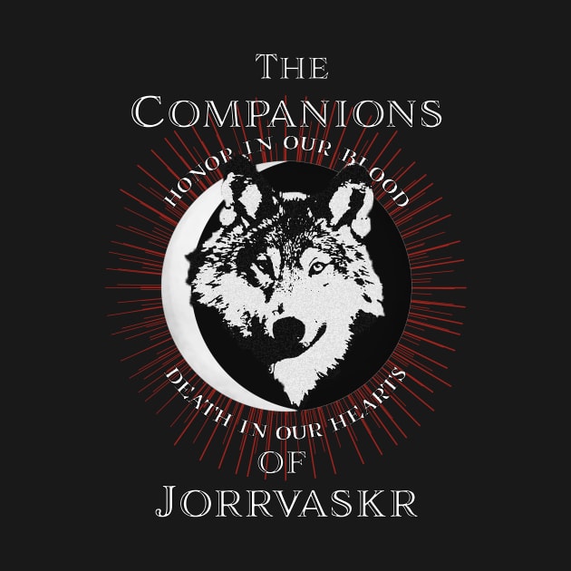 Companions of Jorrvaskr Vintage Art by ChasingBlue