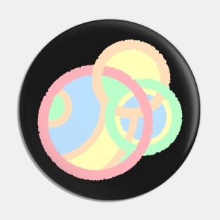 Bubbly Circles Pin