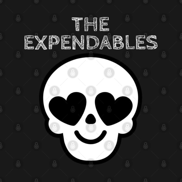 The Expendables / Skull Love Style by bentoselon