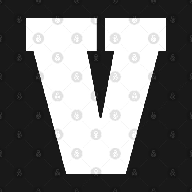 Alphabet V (Uppercase letter v), Letter V by maro_00