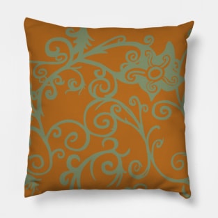 Blooming vines Pillow
